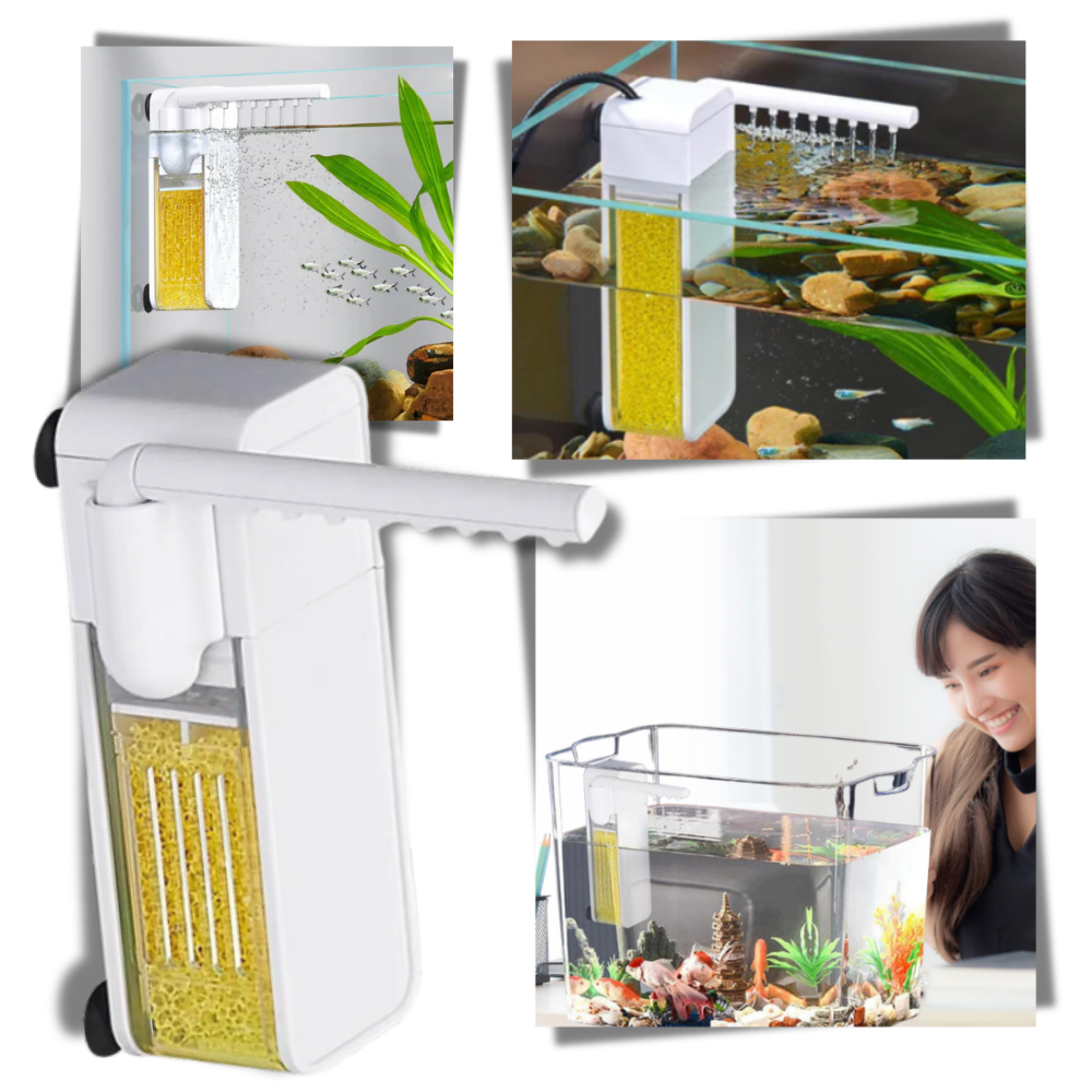 Clog-Resistant Fish Tank Filter Pump - Ozerty