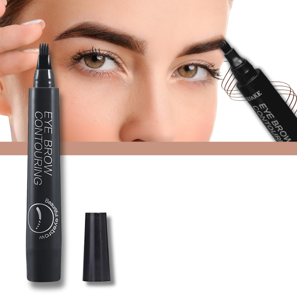 Waterproof Liquid Formula Eyebrow Pen - Ozerty