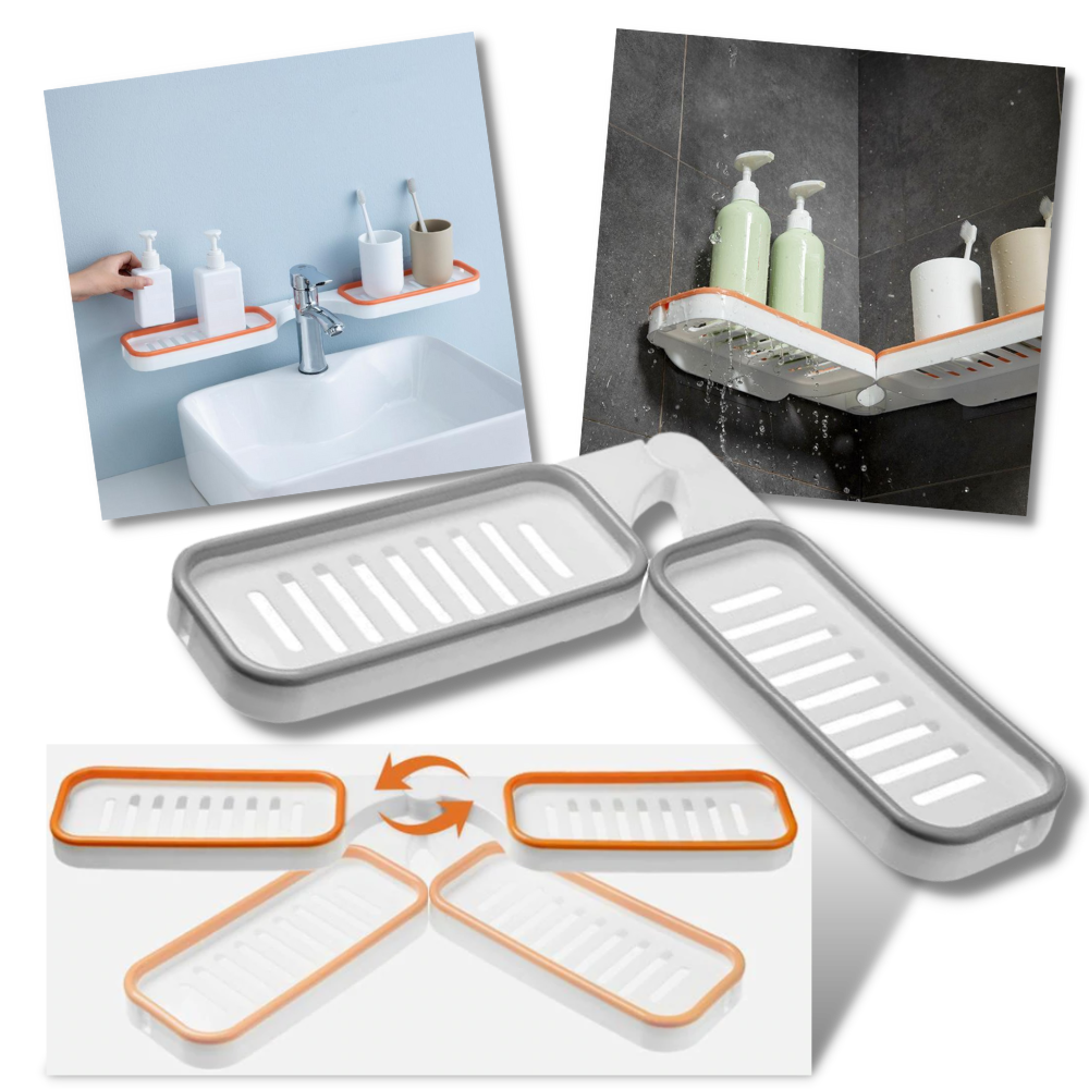 Bathroom Wall Storage Rack