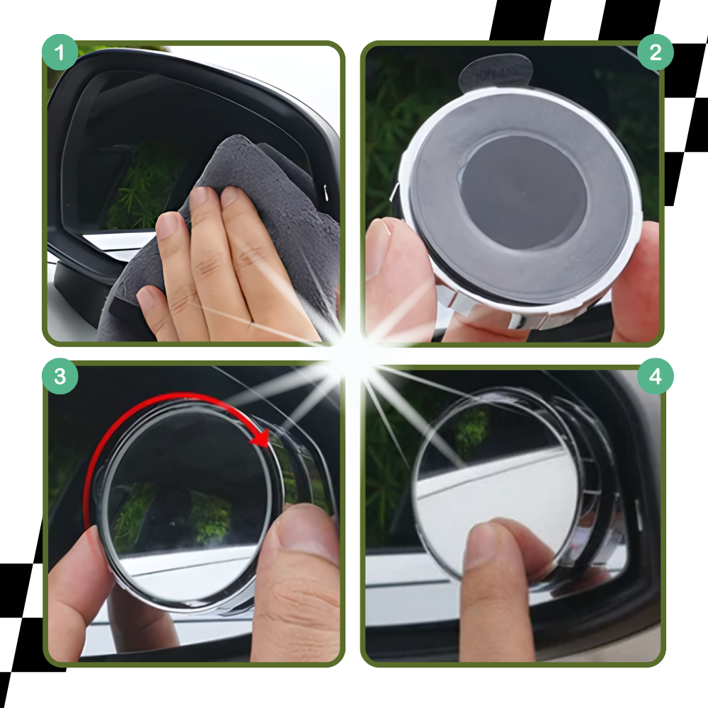 360° Rotation Spotter Mirror - Ozerty
