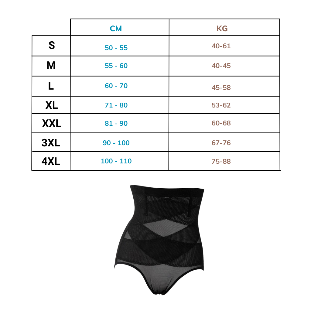 Cross Compression Slimming Abs Shapewear
