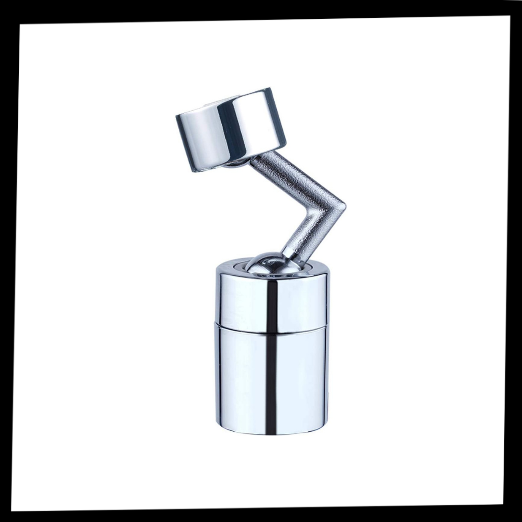 Rotating anti splash 360° swivel faucet nozzle