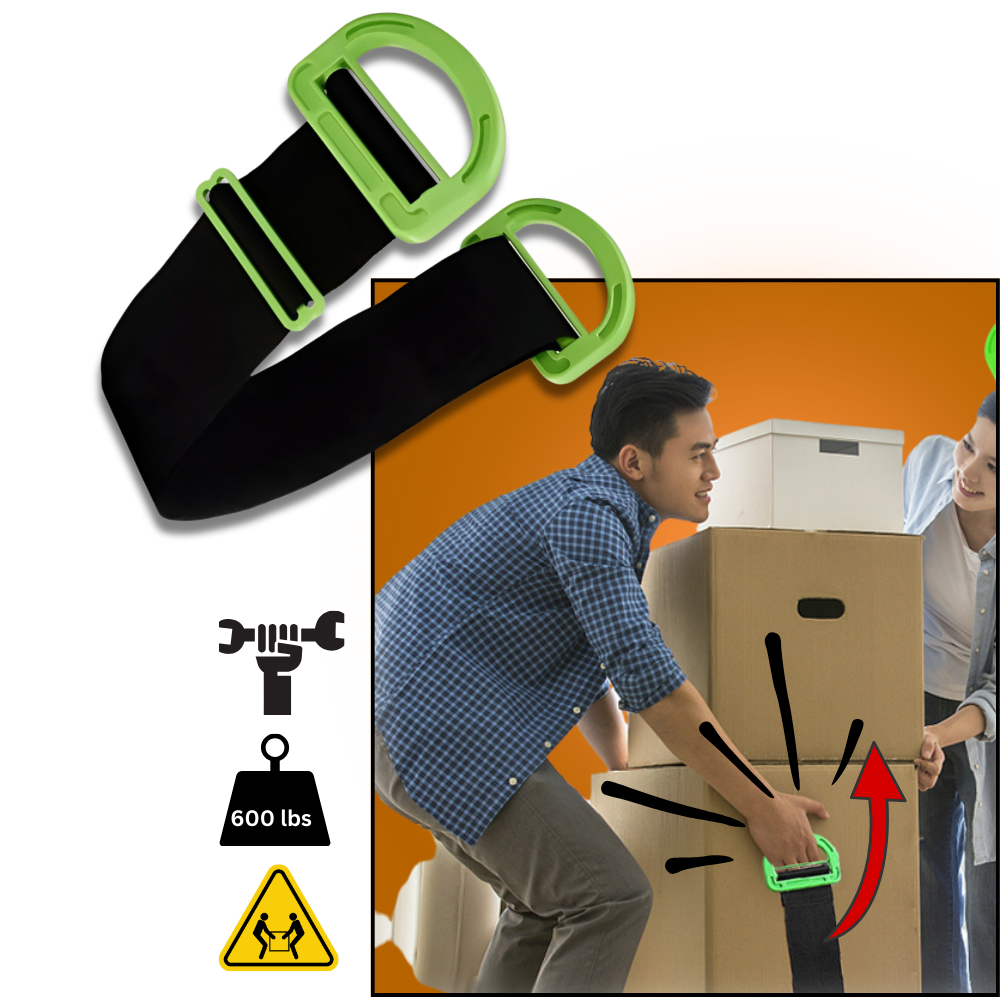 High Capacity Furniture Lifting Straps - Ozerty