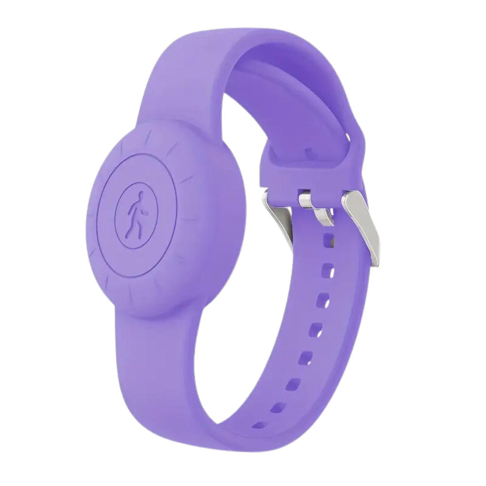 Silicone Airtag Watch  -Purple - Ozerty