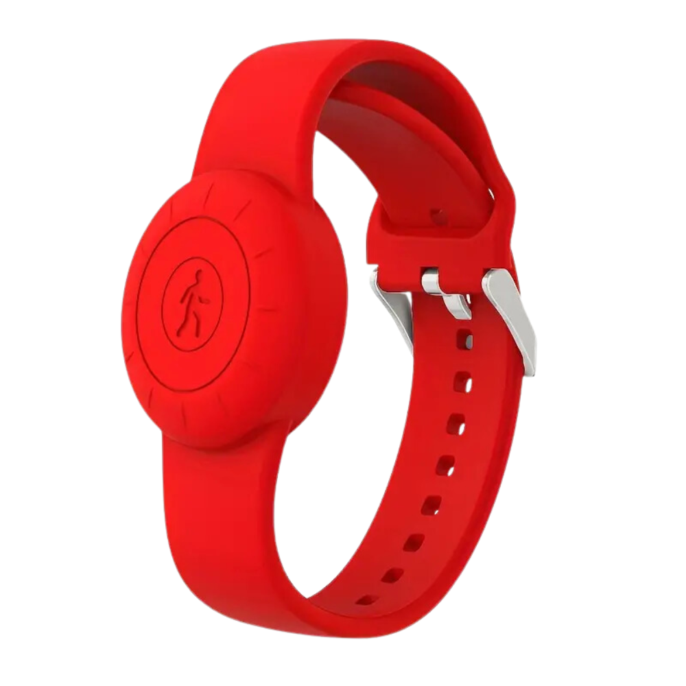 Silicone Airtag Watch  -Red - Ozerty