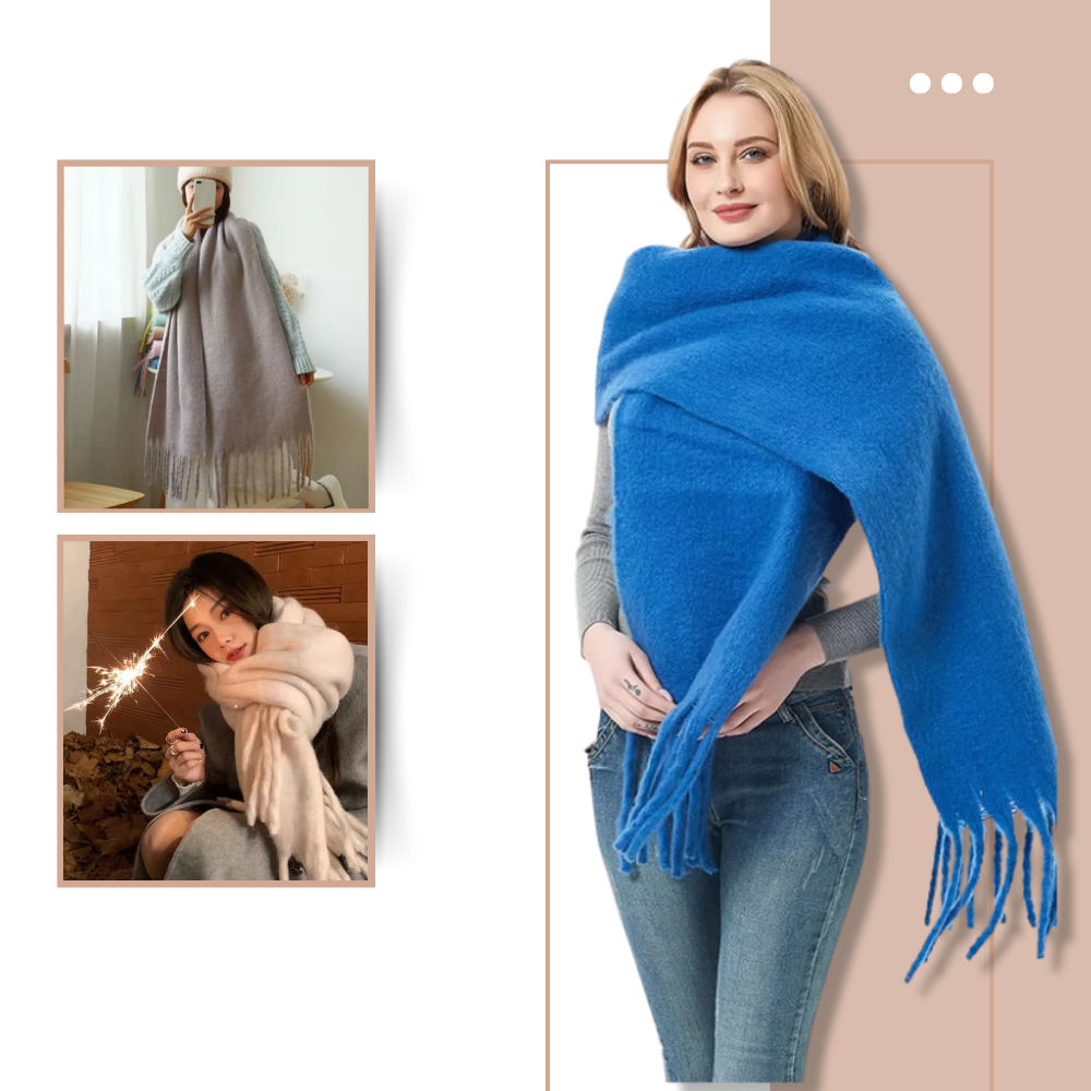 Women's Cozy Elegance Scarf - Ozerty